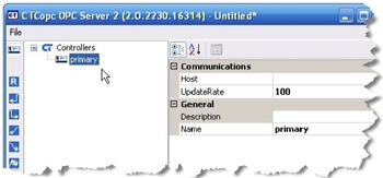 Open communications server gives instant access to automation controllers